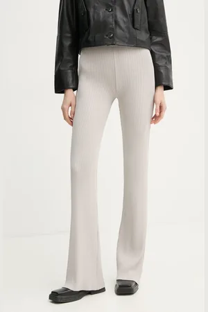 REMAIN Kalhoty dámské, barva, zvony, high waist, 5023361789
