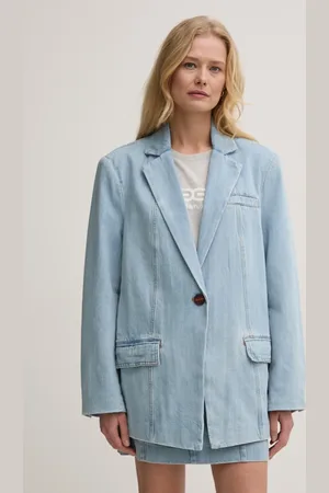 Gestuz Džínové sako barva, oversize, 10909771
