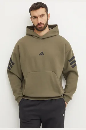 adidas Mikina Future Icons pánská, barva, s kapucí, hladká, JD4856