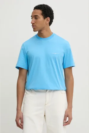 Msgm Bavlněné tričko barva, 3840MM141.257002