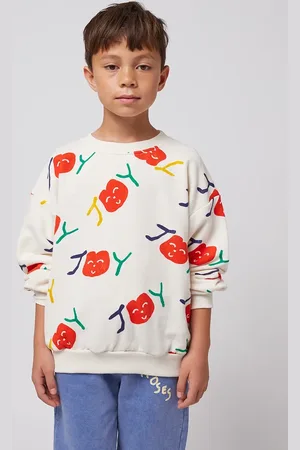 Bobo Choses Dětská bavlněná mikina Smiling barva, vzorovaná, 125AC037