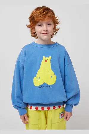 Bobo Choses Dětská bavlněná mikina Hug Me Bear barva, s potiskem, 125AC036