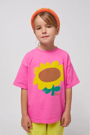 Bobo Choses Dětské bavlněné tričko Sunflower barva, 125AC009