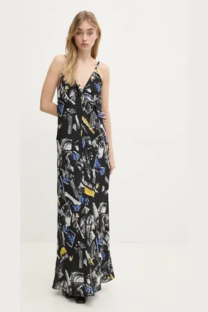 Moschino Šaty barva, maxi, 0464 3243