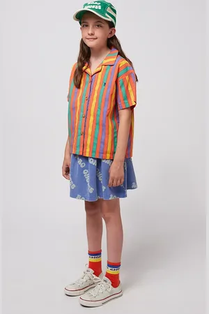 Bobo Choses Dětská sukně Wavy barva, mini, áčková, 125AC141