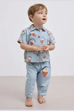 Bobo Choses Kojenecké džíny Morning Egg 125AB065