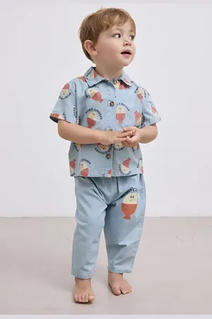 Bobo Choses Dětská bavlněná košilka Morning Egg barva, 125AB026