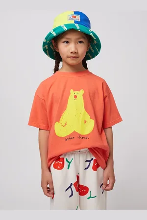 Bobo Choses Dětské bavlněné tričko Hug Me Bear barva, s potiskem, 125AC011