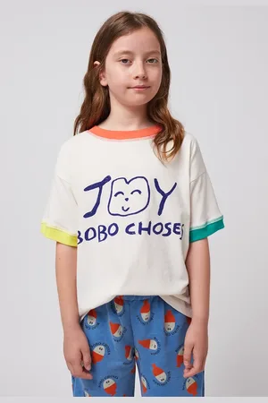 Bobo Choses Dětské bavlněné tričko Smiling barva, s potiskem, 125AC014