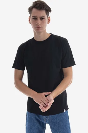Norse projects Bavlněné tričko barva