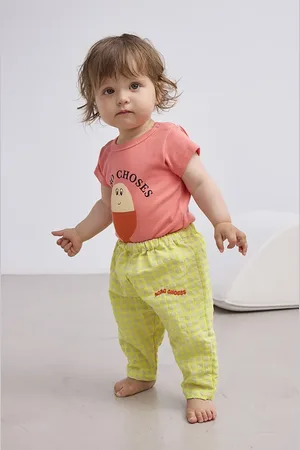 Bobo Choses Kojenecké kalhoty barva, hladké, 125AB061