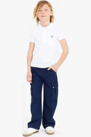 Guess Dětská bavlněná polokošile barva, s aplikací, L5RP02 KCM20