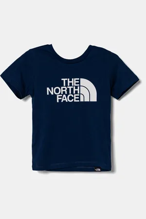 The North Face Dětské tričko S/S EASY TEE tmavomodrá barva, s potiskem, NF0A8DRND1R1