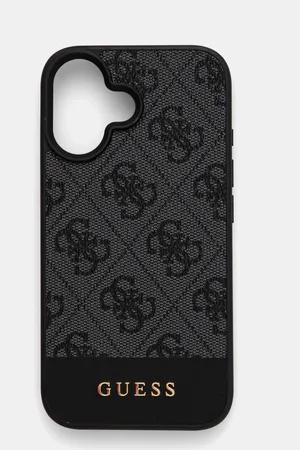 Guess Obal na telefon iPhone 16 6.1 barva, GUHCP16SG4GLGR