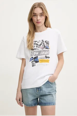 Moschino Bavlněné tričko barva, 0708 3229