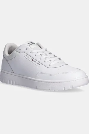Tommy Hilfiger Sneakers boty TH BASKET CORE LTH PINPERF barva, FM0FM05466