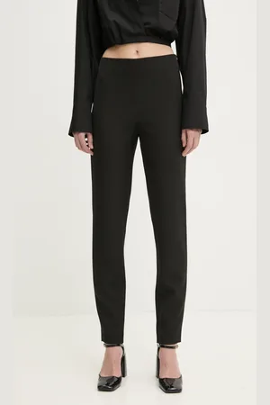 Moschino Kalhoty dámské, barva, přiléhavé, high waist, 0302 3225
