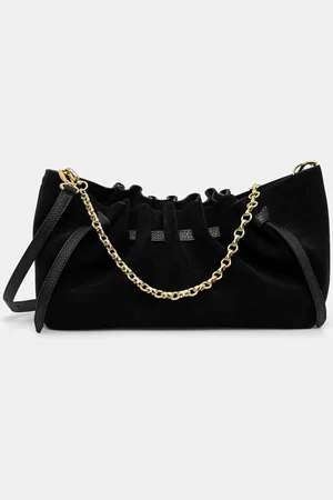 Yuzefi Semišová kabelka SCALLOP CLUTCH barva, YUZCO-HB-SCC-S011