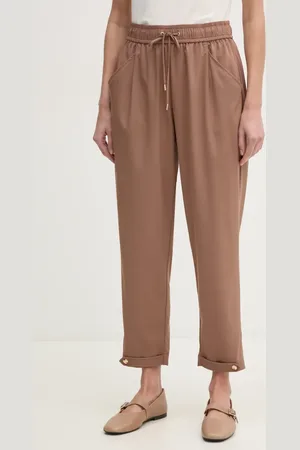 Liu Jo Kalhoty dámské, barva, high waist, TA5144 TS922