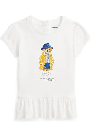 Ralph Lauren Dětské bavlněné tričko barva, 310958222001