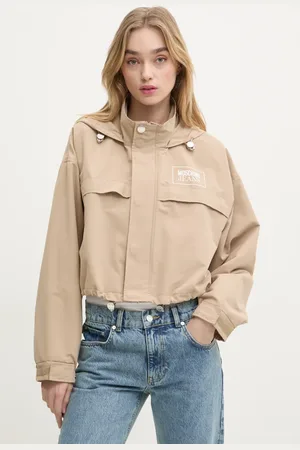 Moschino Bunda dámská, barva, přechodná, oversize, 0605 3220