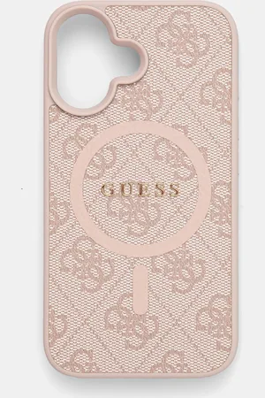Guess Obal na telefon iPhone 16 6.1 barva, GUHMP16SG4GFRP
