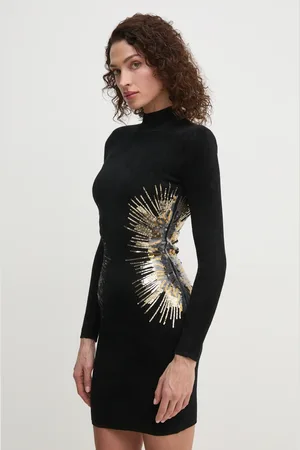 Guess Šaty SPARKLER barva, mini, 5RGK67 5806Z