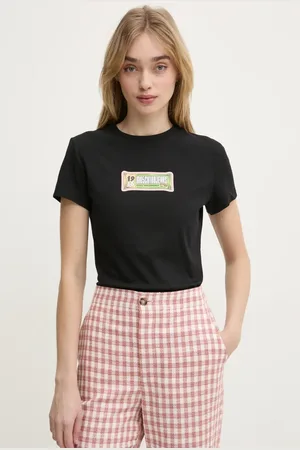 Moschino Bavlněné tričko barva, 0703 3229