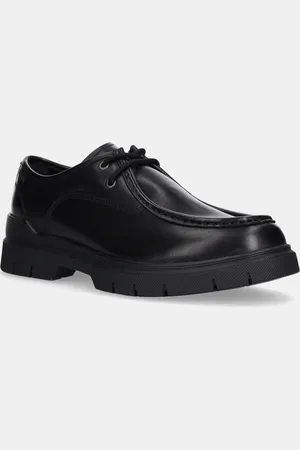 HUGO BOSS Kožené polobotky Ryan pánské, barva, 50536171