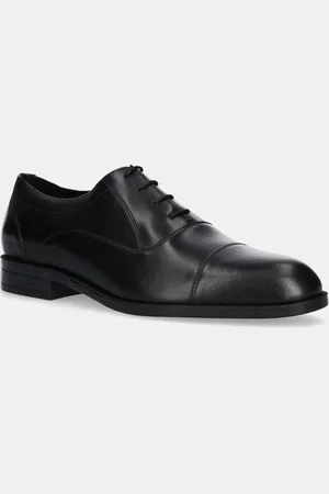 HUGO BOSS Kožené polobotky Tayil pánské, barva, 50536120