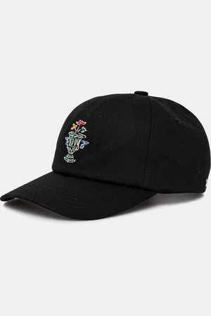 Drôle de Monsieur Bavlněná baseballová čepice La Casquette Vase barva, s aplikací, F-CP165-CO138-BL