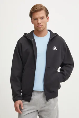 adidas Mikina Future Icons pánská, barva, s kapucí, s potiskem, JI8768