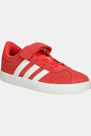 adidas Dětské semišové sneakers boty VL COURT 3.0 barva, JH6314