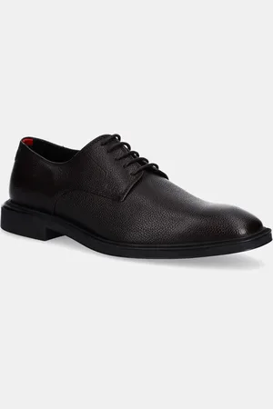 HUGO BOSS Kožené polobotky Gryff pánské, barva, 50536212