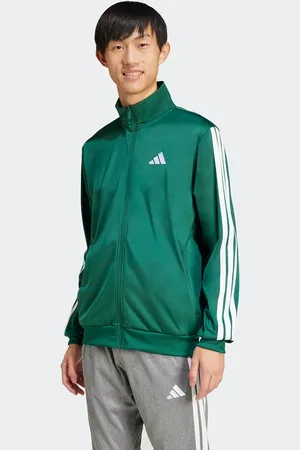adidas Mikina 3-Stripes pánská, barva, s aplikací, JI8821