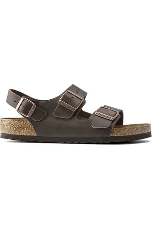 Birkenstock Kožené sandály Milano dámské, barva, 34873