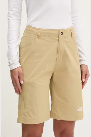 The North Face Outdoorové šortky Exploration barva, high waist, NF0A8BS3LK51