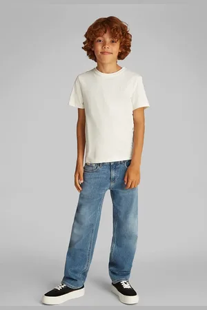 Calvin Klein Dětské bavlněné tričko barva, IB0IB02451