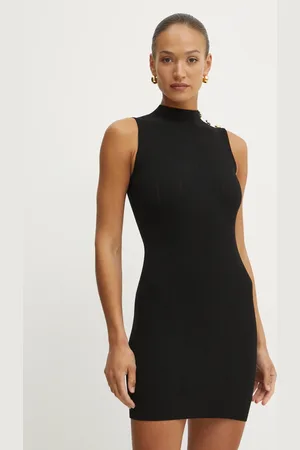 Guess Šaty GRACE barva, mini, 5RGK08 5810Z