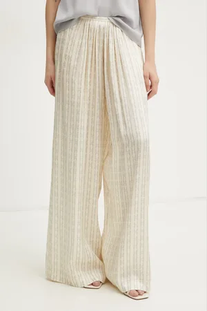 FORTE FORTE Kalhoty dámské, barva, široké, high waist, 13628.my pants