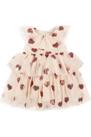 Konges Sløjd Dívčí šaty YVONNE FAIRY DRESS GRS barva, mini, KS103367