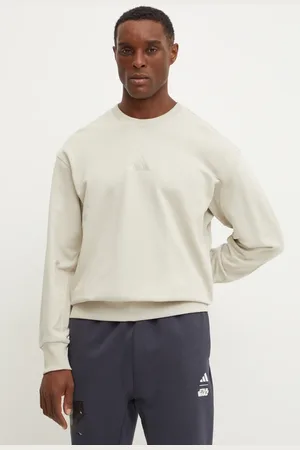 adidas Bavlněná mikina ALL SZN pánská, barva, hladká, JI6386