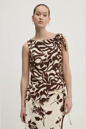 Abercrombie & Fitch Halenka dámská, barva, vzorovaná, KI140-5049