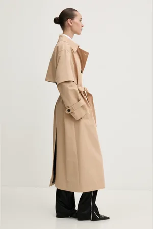 HUGO BOSS Bavlněný kabát barva, 50529938
