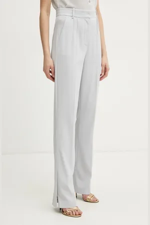 Patrizia Pepe Kalhoty dámské, barva, přiléhavé, high waist, 8P0677 A6F5