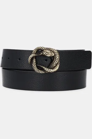 Roberto Cavalli Kožený pásek pánský, barva, 78QA6F40 ZP295