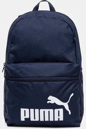 PUMA Batoh tmavomodrá barva, velký, s potiskem, 91164