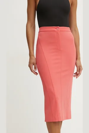 Pinko Sukně barva, midi, pouzdrová, 104680 A0HM