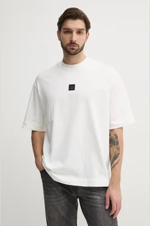 Armani Exchange Bavlněné tričko barva, s aplikací, XM000118 AF10361