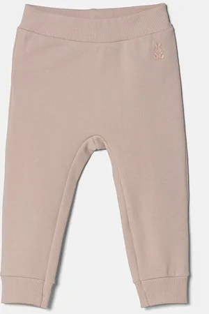 Benetton Dětské tepláky barva, hladké, 3J70AF01R